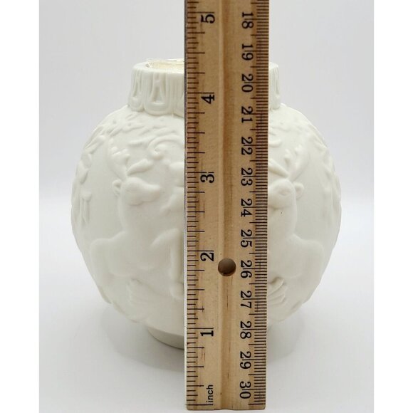 Lenox Ornamental Glow Winter Votive Holder With Damask & Deer Design 4" Tall - Picture 5 of 8